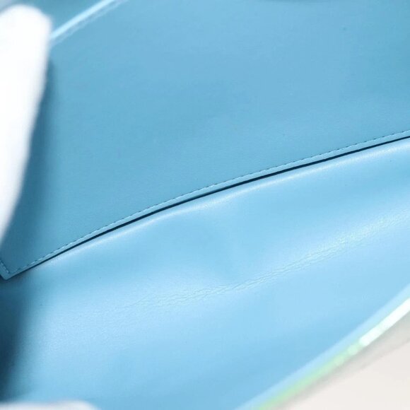 LOUIS VUITTON Monogram Vernis Thompson Street Bag Baby Blue M91009 Auth ep10278 - Picture 12 of 15